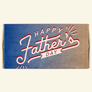 Vintage Father's Day 35g Milk Chocolate Gift Bar