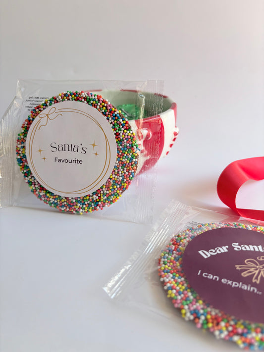 Christmas Naughty or Nice Milk Speckle