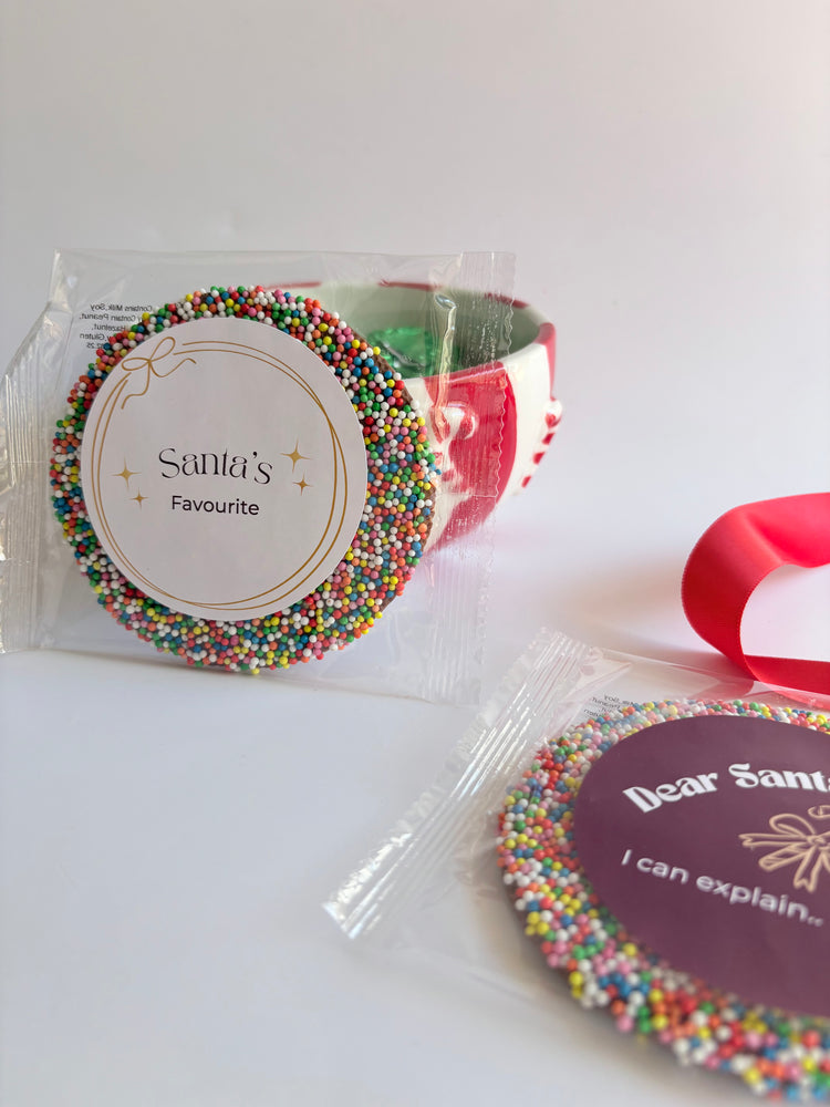 Christmas Naughty or Nice Milk Speckle