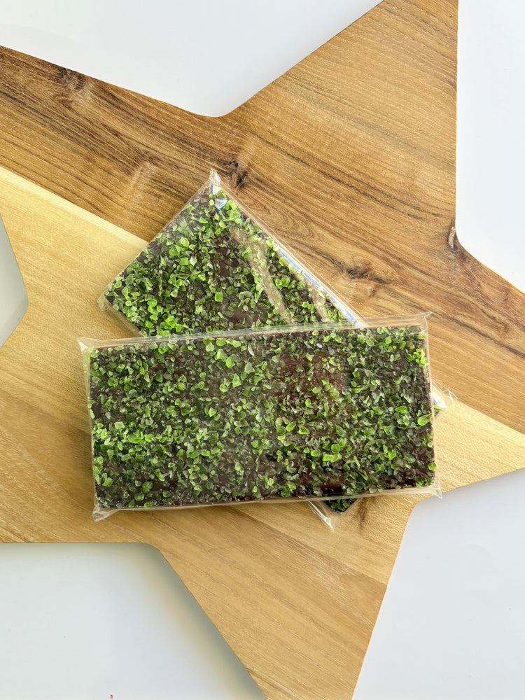 Gourmet Milk Chocolate Peppermint Bar 100g