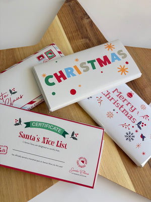 Christmas Joy 100g Milk Chocolate Bar