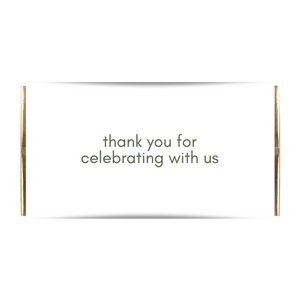 Thank You 35g Chocolate Gift Bar