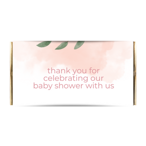 Pink Baby Shower 35g Chocolate Gift Bar