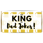 The King of Dad Jokes 35g Chocolate Gift Bar