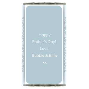 Happy Father's Day 200g Chocolate Block